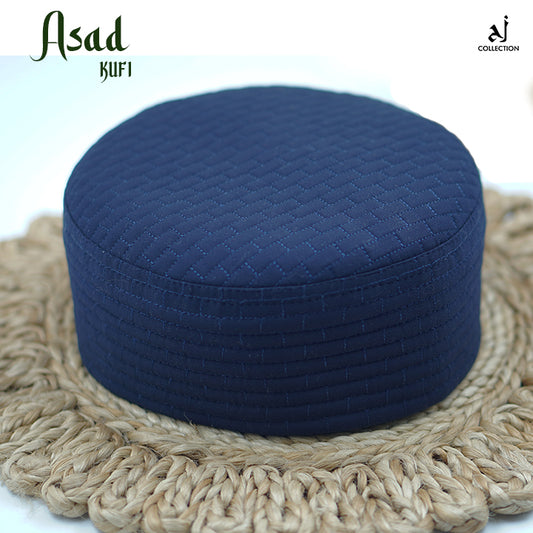 Asad Kufi Cap - Blue