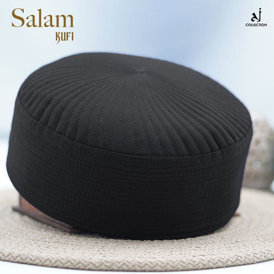 Salam Kufi Cap - Black