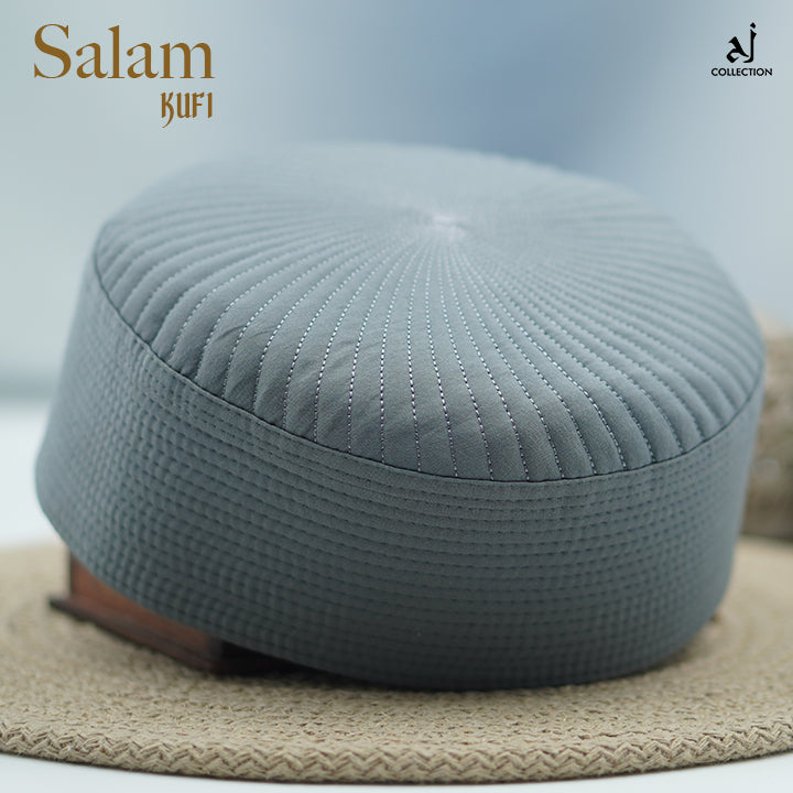 Salam Kufi Cap - Gray